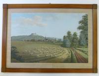 GE4001 Johann  Krüppel,  Weite  Landschaft  mit  Schäfer  und  Blick  auf  die  Veste  Coburg  (1813)
